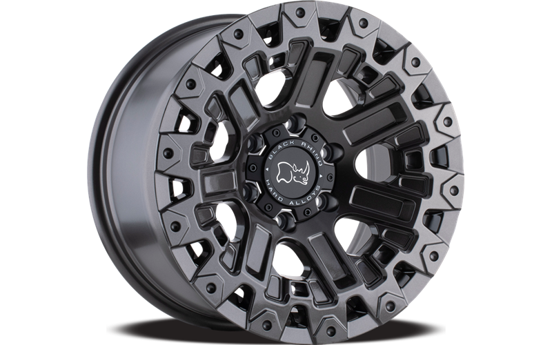 BRZRK 17X9.5 5X5.0 M-BLK -18MM
