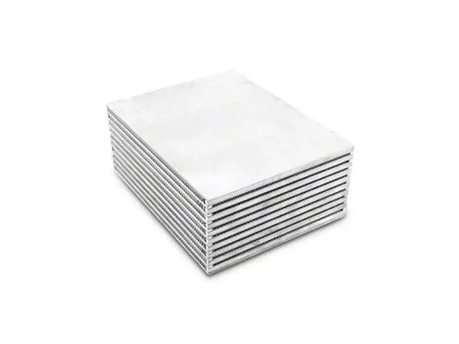 Vibrant 10in W x 4in H x 8in Thick Water to Air Intercooler Core