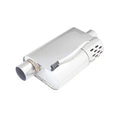 VAREX MUFFLER W/HIDDEN MOTOR3IN INLET/OUTLET OFFSET IN /CENTER OUT/OVAL BODY