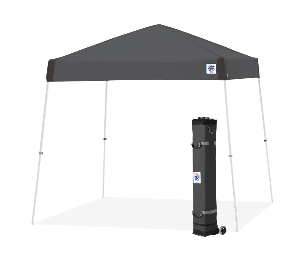 EZ UP CAMPING CUBE SPORT CONVERTS 10FT ANGLED LEG CANOPY INTO CAMPING TENT ROYAL BLUE