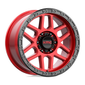 KM544 18X9 6X4.5 C-RED BLK-LP 18MM