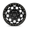 TREK 17x9 6x114.30 SATIN BLACK (18 mm)