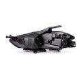 RH HEADLAMP LENS/HOUSING; XENON; BLACK TRIM; DART 1316