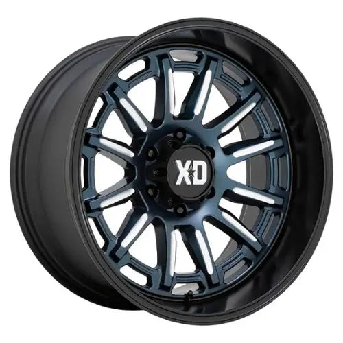 PHOENIX 20X9 6X135 00MM METALLIC BLUE MILLED W/ BLACK LIP