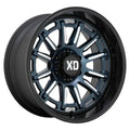 PHOENIX 20X9 6X135 00MM METALLIC BLUE MILLED W/ BLACK LIP