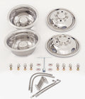 08C FORD E350/E450 16IN 8LUG 4HH DUAL WHEEL W/AIRMAX DOTLINE SIMULATOR SET