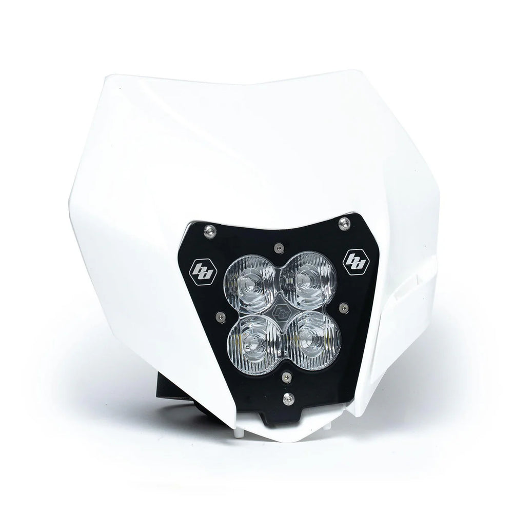 Baja Designs 14-16 KTM XL40 LED w/Headlight Shell Trails Lens - Clear
