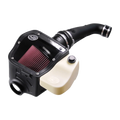 Cold Air Intake For 09-10 Ford F150 V8-5.4L Dry Dry Extendable White S&B
