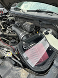 Cold Air Intake For 09-10 Ford F150 V8-5.4L Dry Dry Extendable White S&B