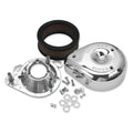 S&S Cycle 08-17 Tri-Glide/CVO Stock-Bore Throttle By Wire Models Teardrop Air Cleaner Kit - Chrome