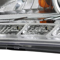 LED PROJECTOR HEADLIGHT CHROME HOUS