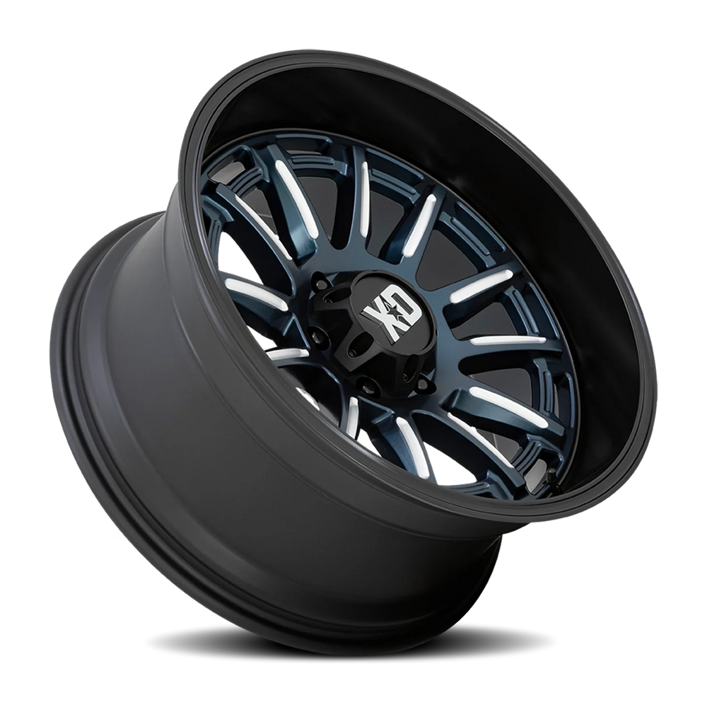 PHOENIX 20X9 5X150 18MM METALLIC BLUE MILLED W/ BLACK LIP