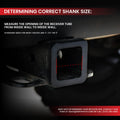 GEN-Y Hitch 2" Offset Shank 5" Rise, 7.5" Drop 1.5K Tw 10K Hitch with Dual-Ball, Pintle Lock - GH-426