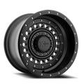 PANZER 17x9 8x165.10 SATIN BLACK (12 mm)