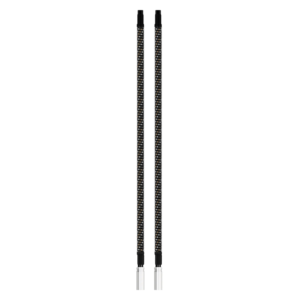 EXTREME WHIP KIT QTY 2 X 4 FT PLUS LEDCAST CONTROLLER