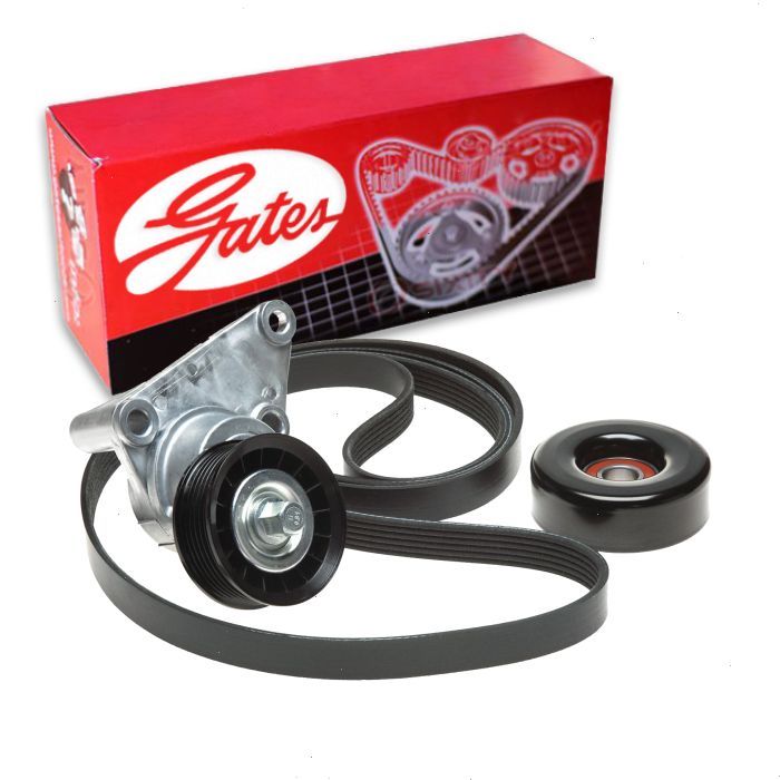 Gates silver auto part