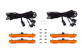 Diode Dynamics - LED Sequential Sidemarkers for 2020-2021 GMC Sierra/Canyon, Amber (set)