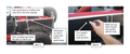 XRC Rear Corner Guards Black Textured 97-06 Wrangler TJ/LJ 2 Door Smittybilt