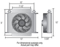 ~(6.4 lbs. 17X12X6)~ Hyper-Cool Cooler -8AN
