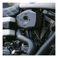 S&S Cycle 08-16 Touring/16-17 Softail Models Stealth Air Cleaner Kit w/ Chrome Tribute Cover