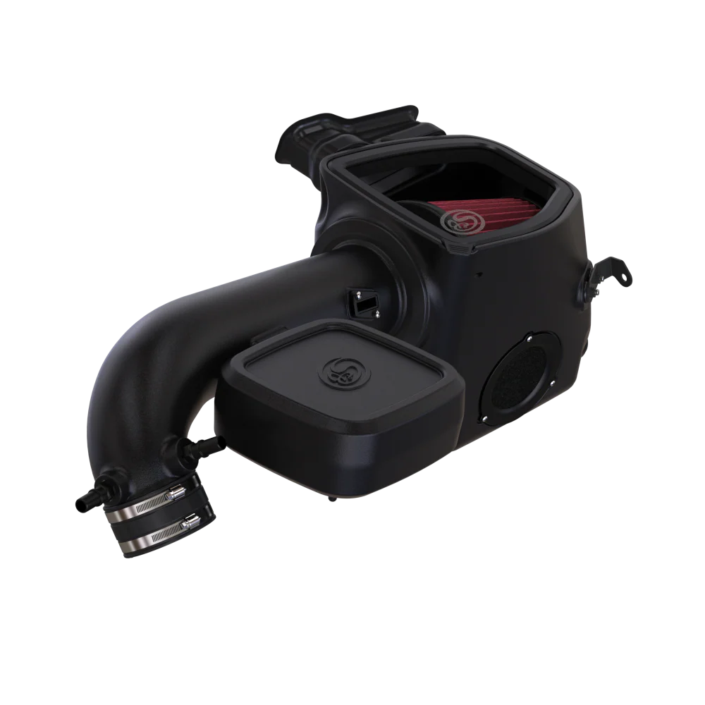S B Cold Air Intake For 2023-2024 Ford F250 F350 7.3L with Dry Extendable Filter