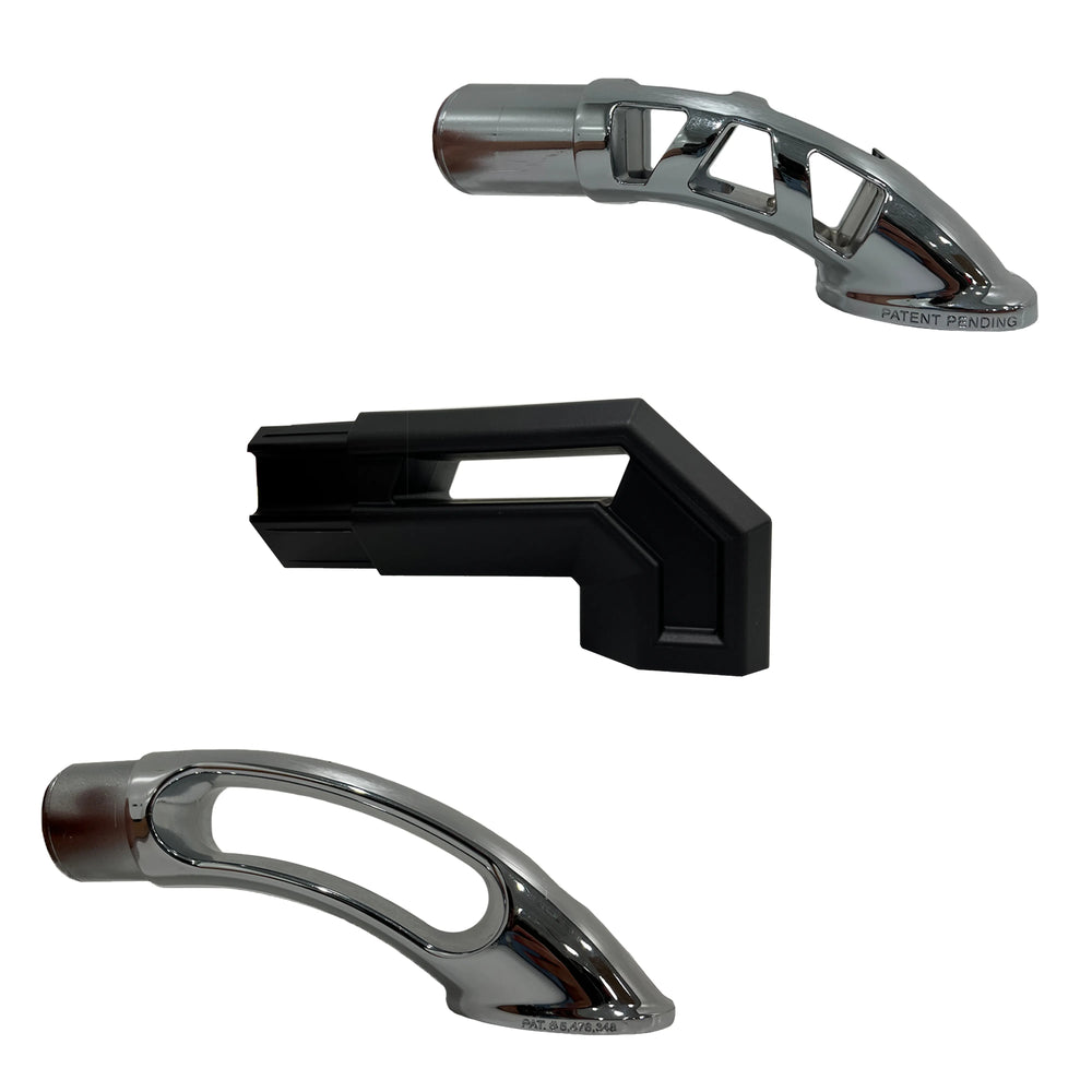19C SILVERADO/SIERRA 1500 6.5FT SSR LOCKER SIDE RAILS BLACK