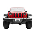0717 WRANGLER/2018 WRANGLER JK SPORT SERIES MESH GRILLE BLACK(W/KEYHOLE FOR BOLT HOOD LOCK KIT)