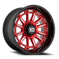 KMC Wheels black auto part