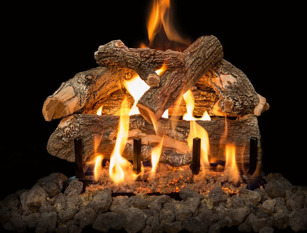 18IN AZ WEATHERED OAK LOGS 6 PC SET LOGS ONLY