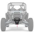POLARIS RZR TURBO S FRONT WINCH SPORT BUMPER W/ LIGHTS RAW