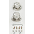 SIMULATOR REAR HUBCOVER KIT 10LUG ON 11.25IN BC STAINLESS STEEL