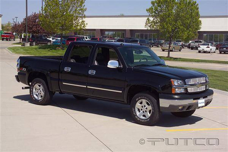0306 CHEVY SILVERADO LD/HD (2 DOOR) DH/FULL COVERAGE MC/TG/TL/FTC COMPLETE CHROME ACCESSORY KIT