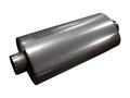 Kooks 3in Oval Center/Center Muffler 18in Long Body Polished Stainless Steel