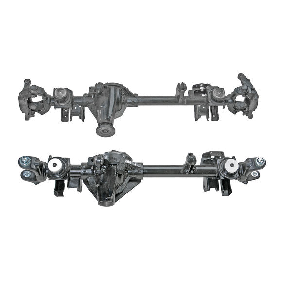 Pro Rock 44 Unlimited Front Axle Assembly 2007-2018 Jeep JK Eaton ELocker4 3.73 RP 1350 Yoke Extra Caster .50 XD Wall Stock Track Bar Brkt Location 65.5 Width ProSteer Ball Joints No Shafts