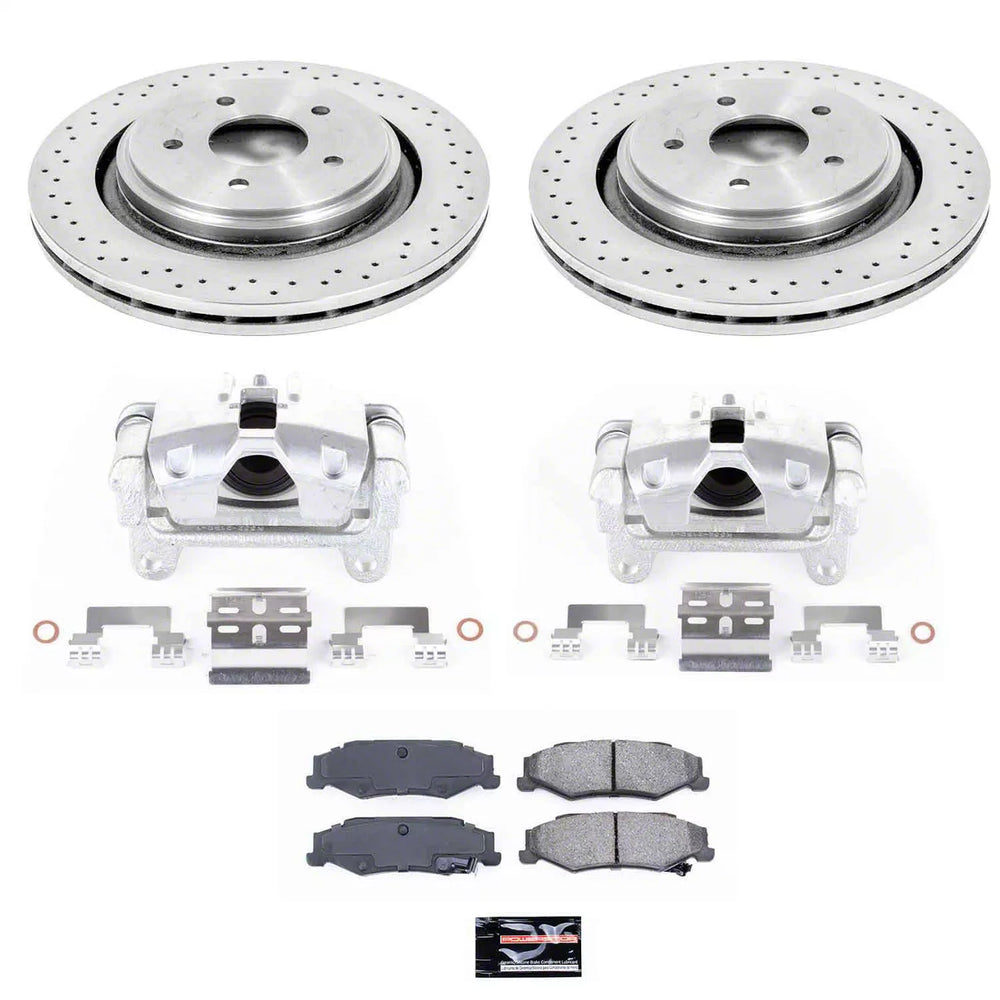 Power Stop 06-09 Cadillac XLR Rear Autospecialty Brake Kit w/Calipers