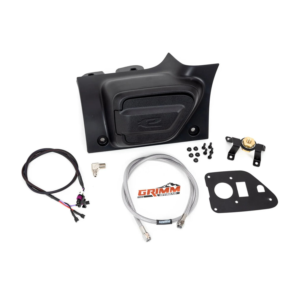 Jeep JL JT 4XE Charge Port Air Chuck Conversion Kit