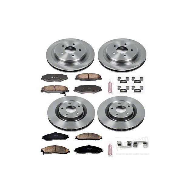 Power Stop 05-07 Cadillac XLR Front & Rear Autospecialty Brake Kit