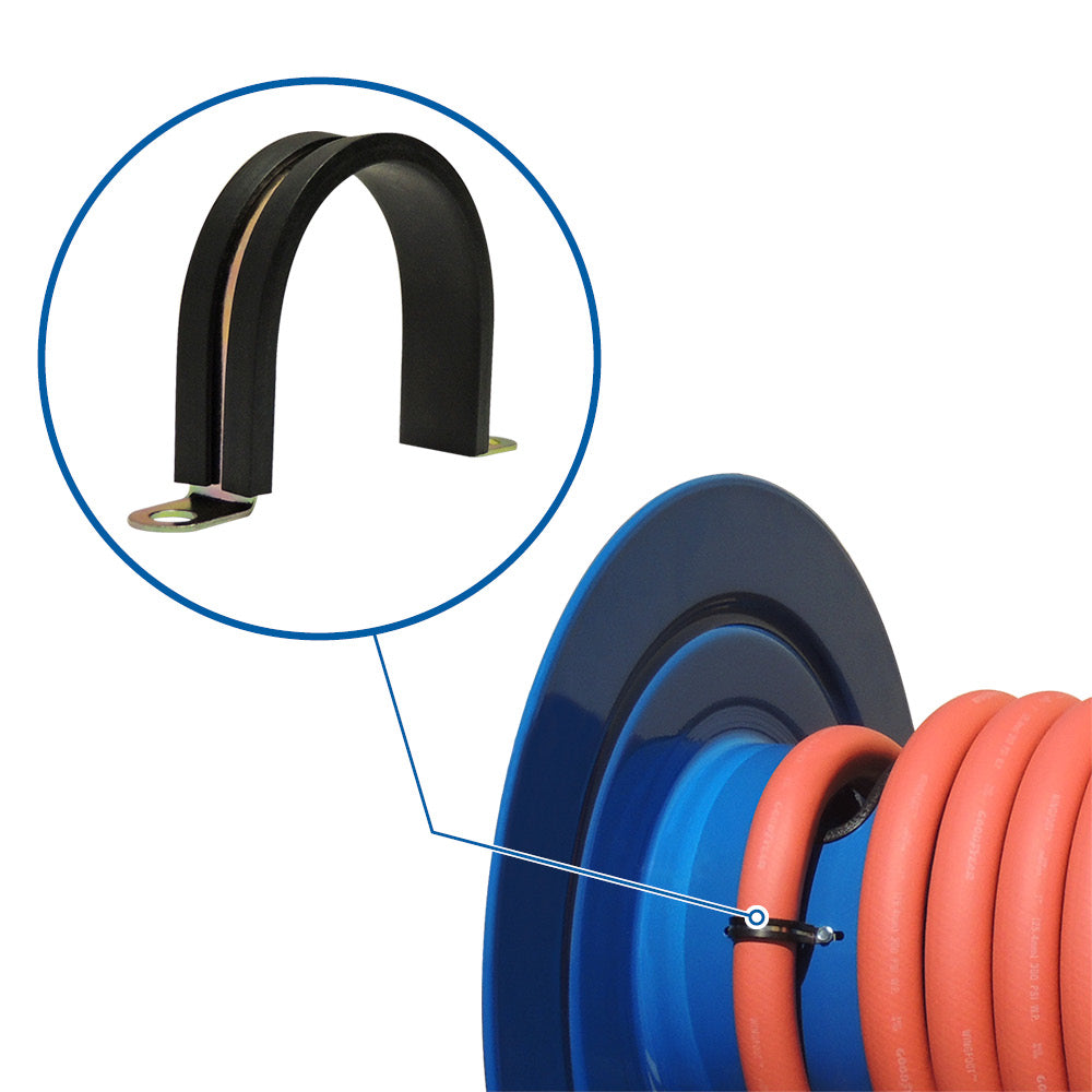 1175100 HAND CRANK HOSE REEL: 3/4IN ID 100FT CAPACITY LESS HOSE 4000 PSI