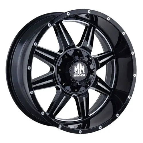 MONSTIR (8100) GLOSS BLK/MILLED SPO