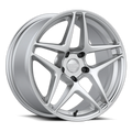 Kansei K15G Astro 18x8.5in / 5x114.3 BP / 35mm Offset / 73.1mm Bore - Hyper Silver Wheel
