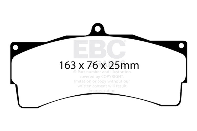 EBC Racing AP Racing CP6080 Calipers RP-X Brake Pads