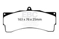 EBC Racing AP Racing CP6080 Calipers RP-X Brake Pads