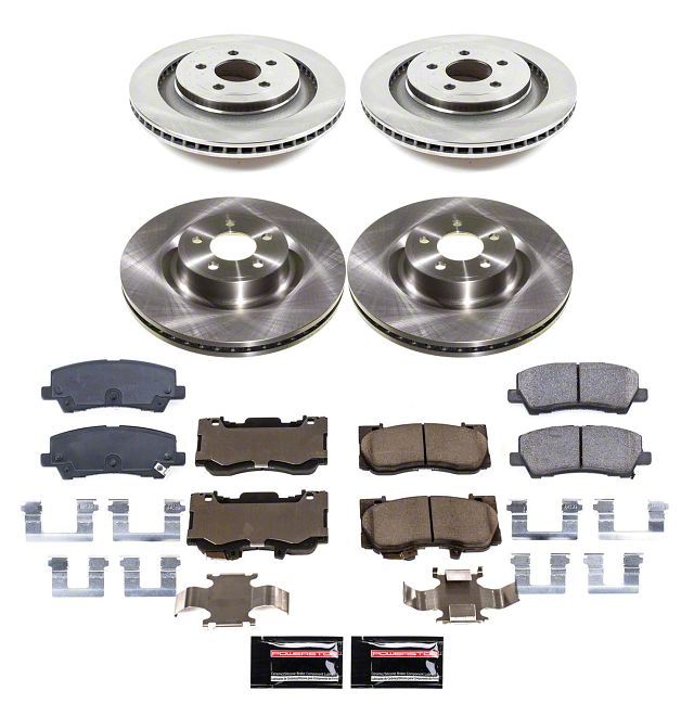 Power Stop 21-23 Ford Mustang Front and Rear Autospecialty Brake Kit
