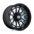 PHOENIX 20X9 5X5.0 18MM METALLIC BLUE MILLED W/ BLACK LIP