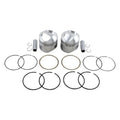 Wiseco 4 Stroke Forged Series Piston Kit, 3.467 IN Bore, 9:1 CR