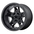KMC Wheels black auto part