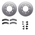 DFC 11-19 Chevrolet Suburban 3500 HD Rear Geospec Rotors Ultimate Duty Perf Brake Pads w/Hardware
