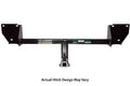1923 MAZDA 3 SEDAN ECOHITCH TRAILER HITCH HIDDEN DESIGN 2IN BLACK