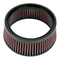 S&S Cycle 17-23 M8 Models Lava Chrome Stealth Mini Teardrop Air Cleaner Kit