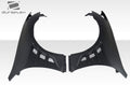 2007-2013 Infiniti G Sedan G25 G35 G37 Duraflex W-1 Fenders - 2 Piece